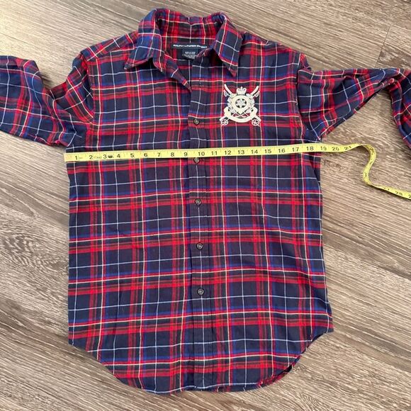 Ralph Lauren Sport Vintage Flannel Plaid Button Up - Picture 7 of 9